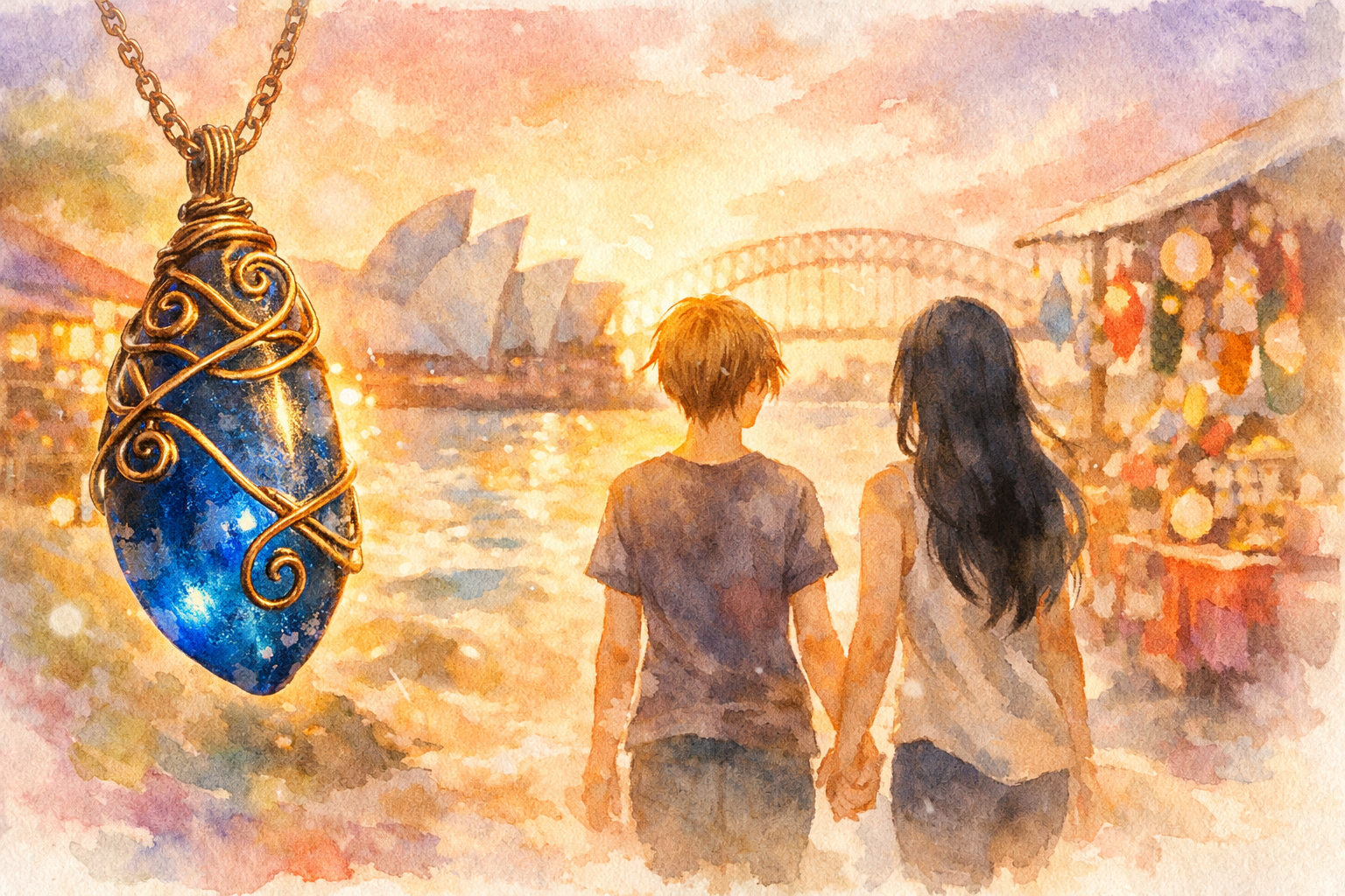 シドニーとシーグラスのイメージ