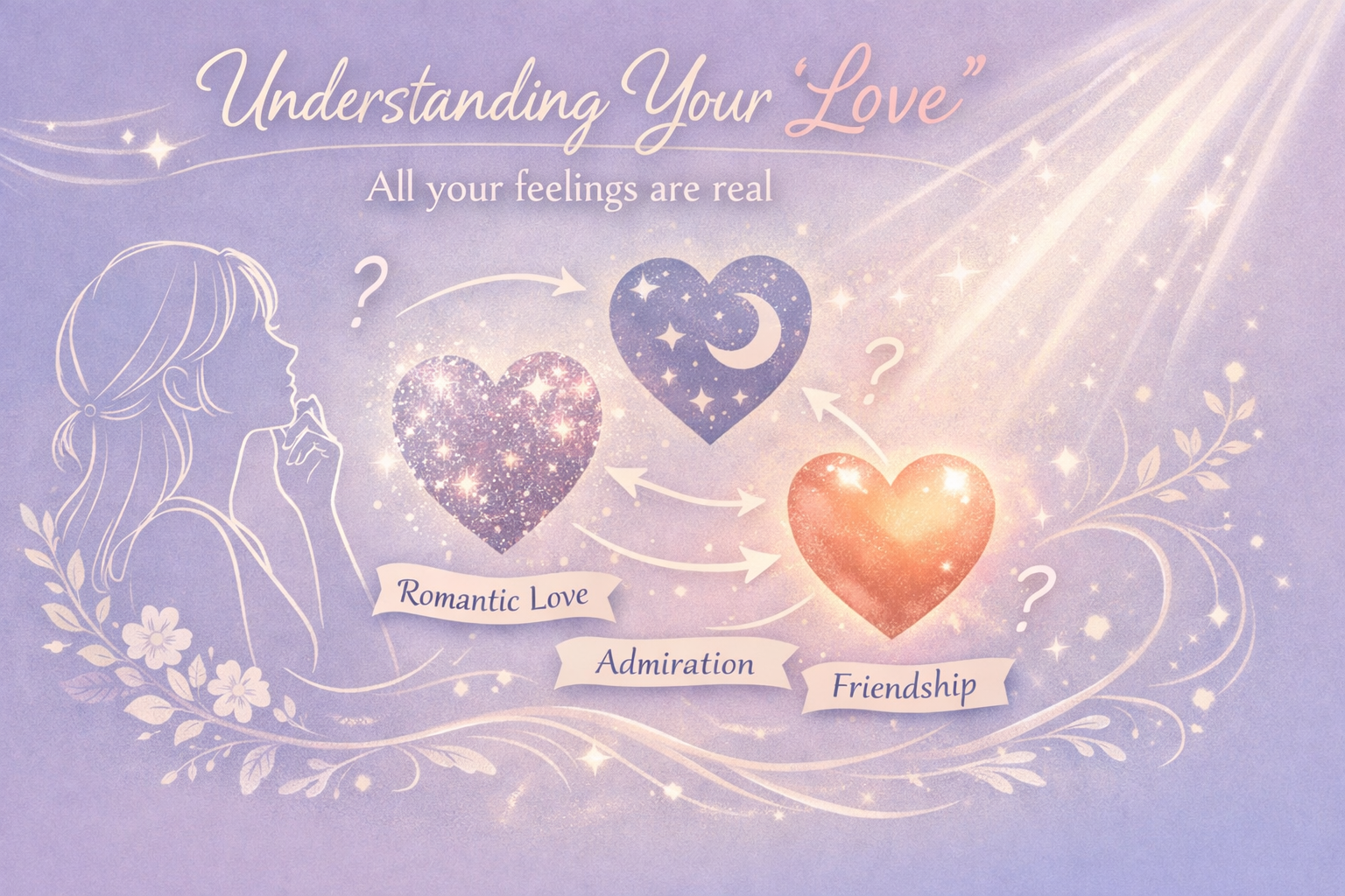 これって好き？それとも憧れ？レズビアンが恋愛感情を見分ける方法のイメージ