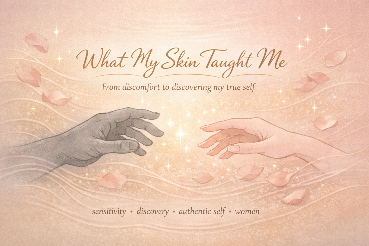 男性に触られて違和感。女性に惹かれ始めた時に気づいたことのイメージ